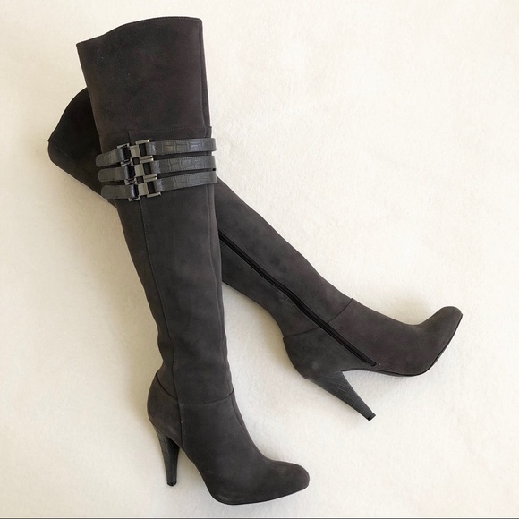 Calvin Klein Shoes - HP✨Sexy Thigh High Calvin Klein Over the Knee Boot